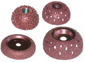 Curved Pofile Wheels Copper